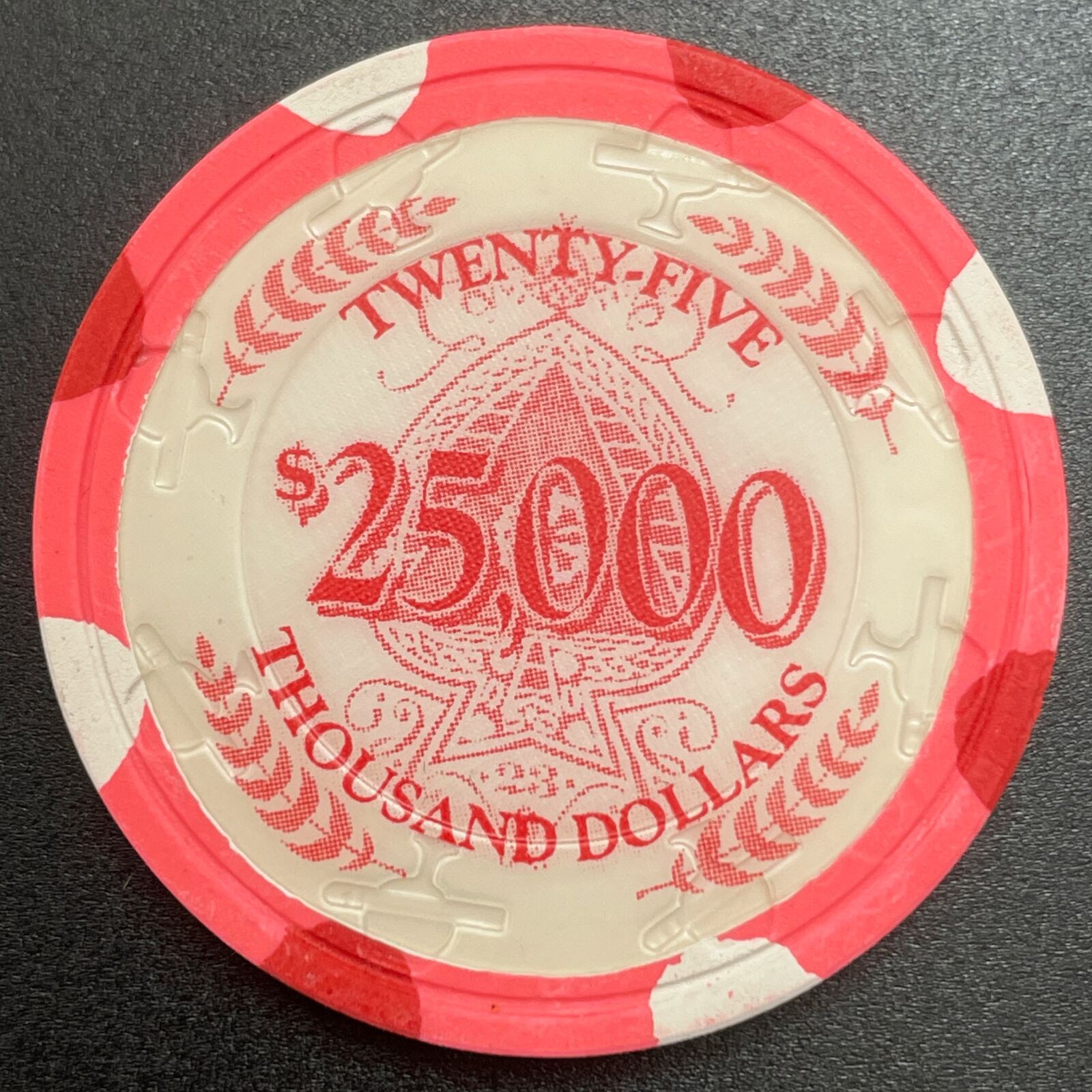 PKR 25,000 gaming chip