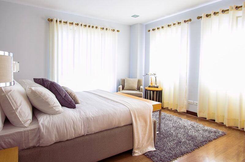 Emerald Room bed